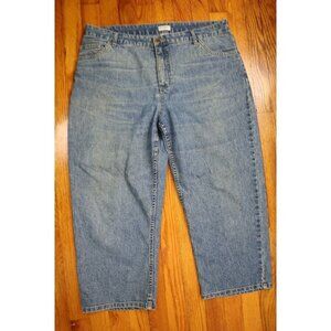 WOMEN'S MEDIUM WASH CROPPED JEANS - CHEROKEE - SIZE 12
